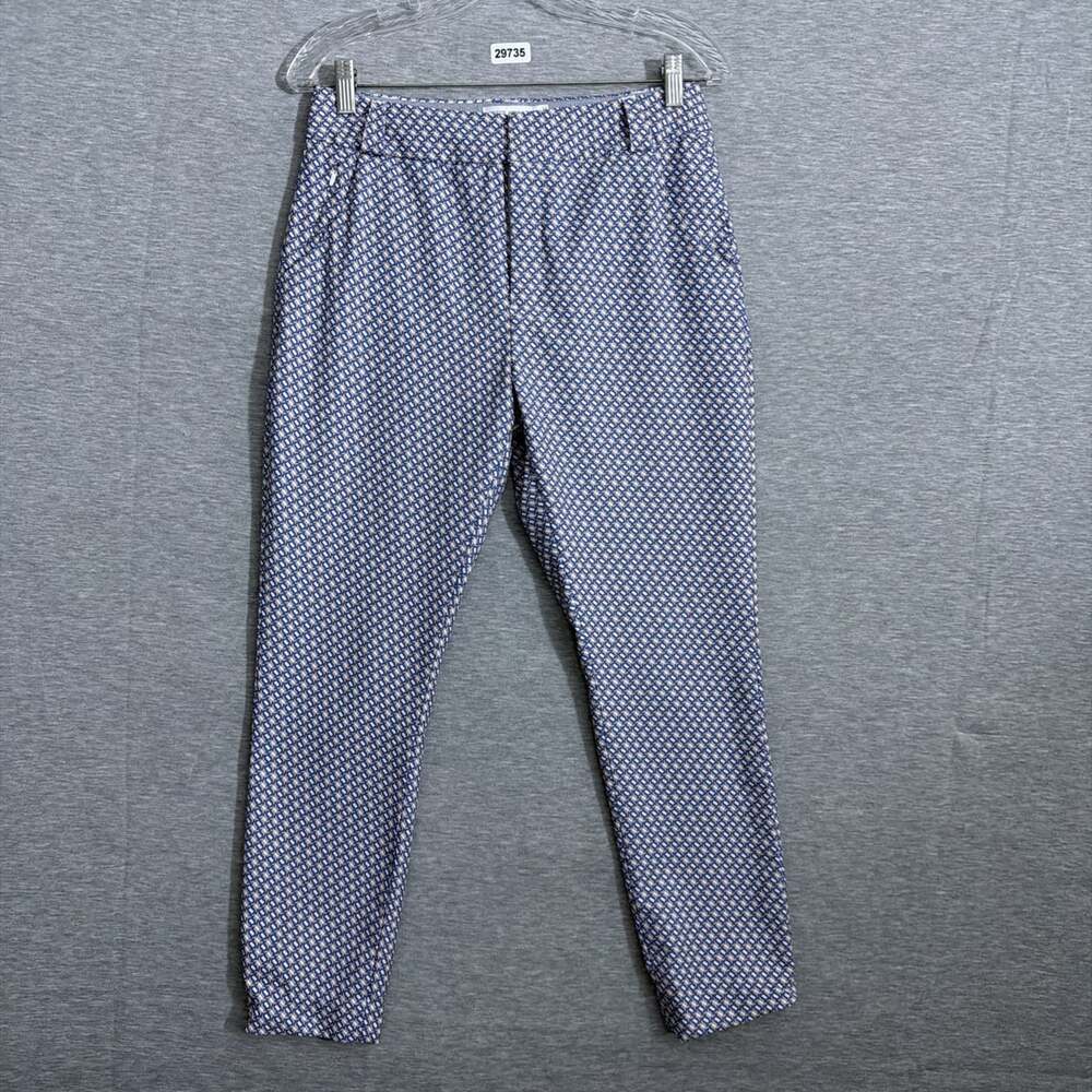 Peter Millar Women's Slim Leg Ankle Zip Pocket Performance Loud Print Pants